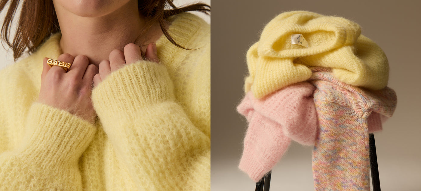 Élégance colorée et douceur infinie